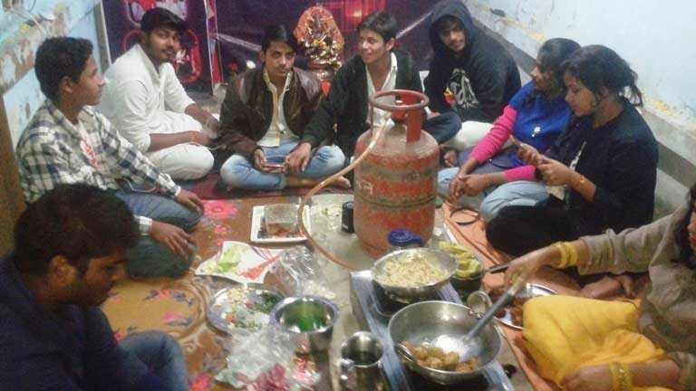 Picnic of the students on the Occasion